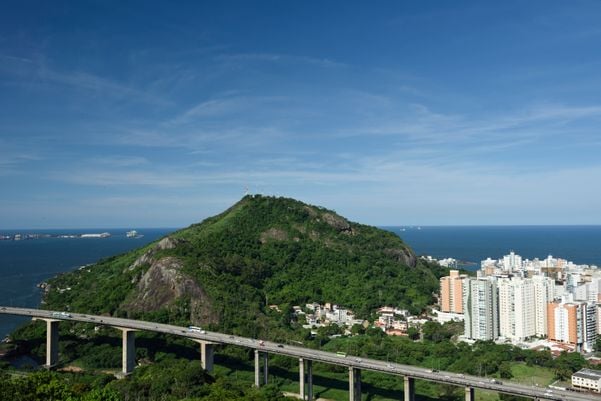 Vila Velha - ES - Terceira Ponte e Morro do Moreno.