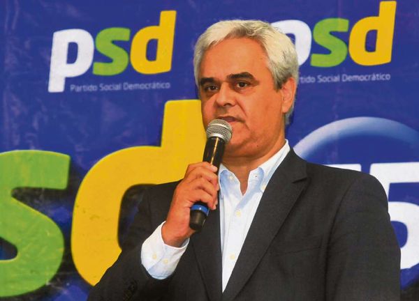  José Carlos da Fonseca Júnior, o Zé Carlinhos, em convenção do PSD, em 2016 