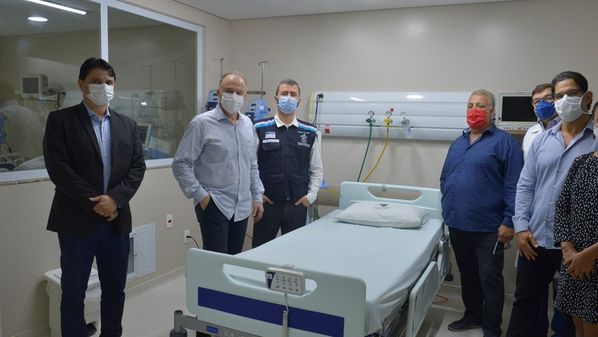 Dos 741 leitos de UTI dos hospitais particulares do Estado, 63% estão ocupados por pacientes com diversas doenças, inclusive Covid-19