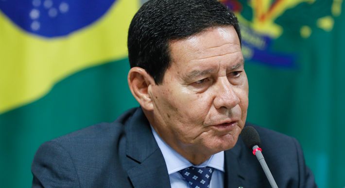 'A Amazônia aparece para os olhos do mundo como se devesse ser uma reserva intocada', afirmou o vice-presidente em reunião virtual com representantes do setor produtivo