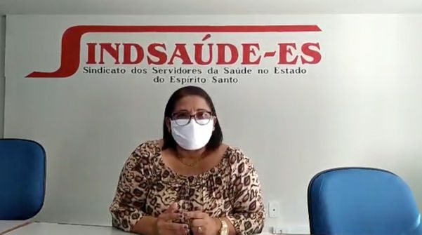 Coordenadora do Sindicato de Saúde da Regional Sul, Rita Olímpio