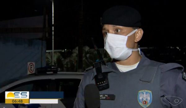 O policial Cabo Willian atendeu a ocorrência na altura da região de Pitanga, na Serra