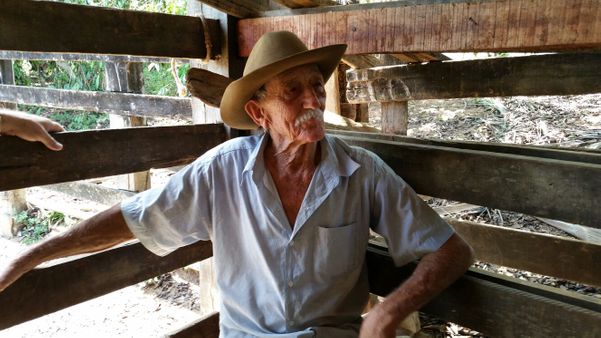 Senhor Paulino, 92 anos, recuperado da Covid-19