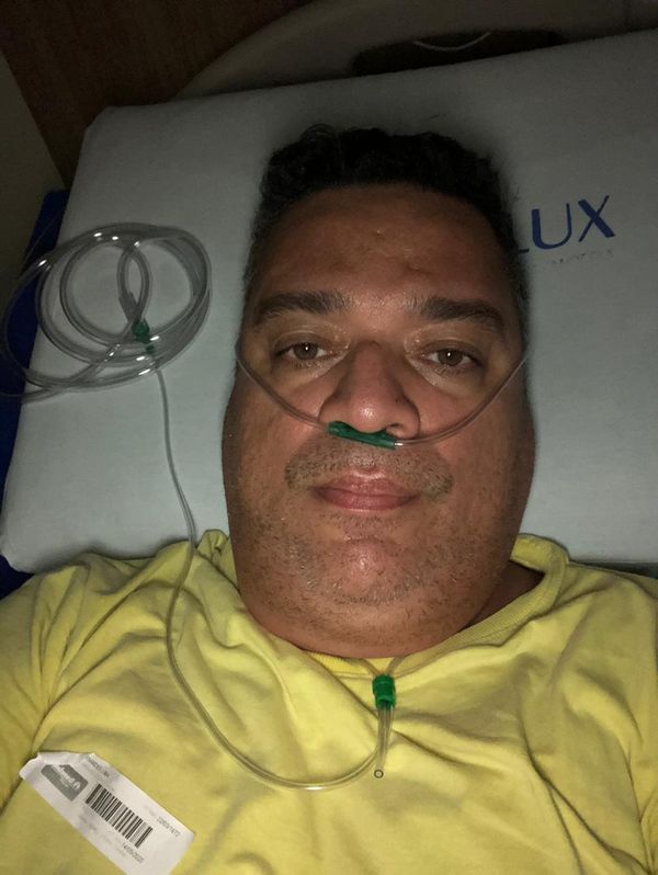 Tenente-coronel da Polícia Militar, Rogério Fernandes Lima, e a esposa, a enfermeira do Samu, Flora Emília Lima, ambos contaminados pelo novo coronavírus