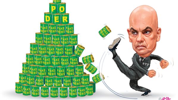Confira a charge do Amarildo de 28/05/2020