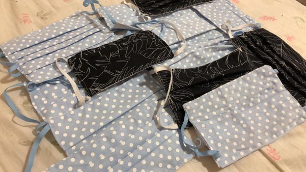 A Miss Espírito Santo 2020, a arquiteta Thainá Castro, tem feito máscaras para doar e artesanato durante o isolamento 