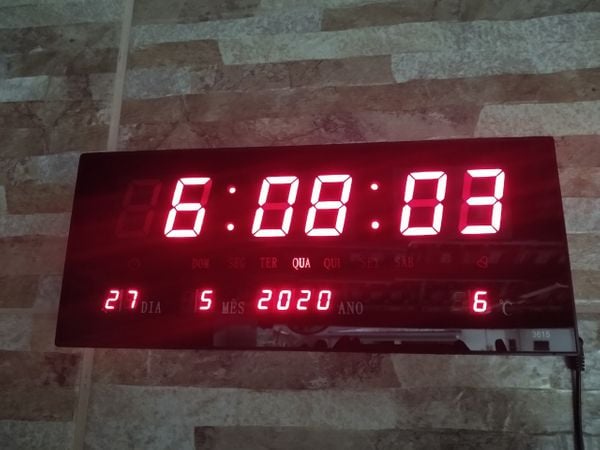 A telespectadora Mariana Holz enviou para o aplicativo da TV Gazeta o termômetro da casa marcando 6ºC na manhã desta quarta-feira (27) em Santa Maria de Jetibá por Mariana Holz