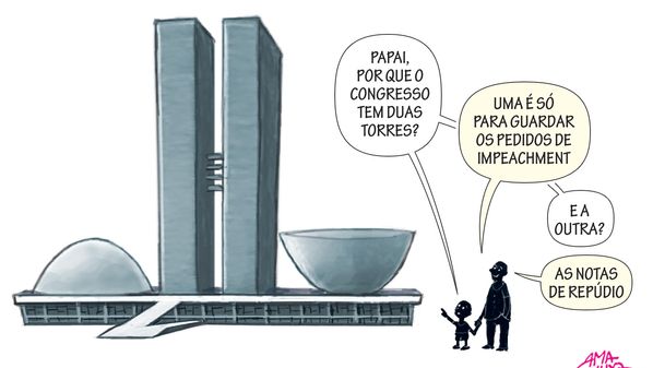 Confira a charge do Amarildo de 30/05/2020