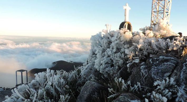 Onda de frio desta semana, com temperaturas próximas de zero, fez muitos capixabas se questionarem se o Estado já registrou o fenômeno