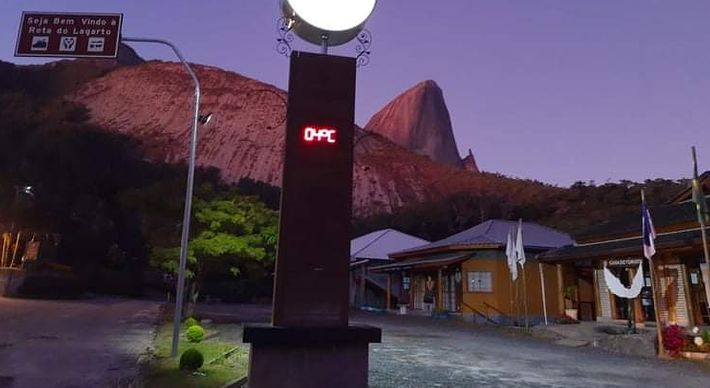 Previsões climáticas do Instituto Capixaba de Pesquisa, Assistência Técnica e Extensão Rural (Incaper) para esta noite é de 2,5 °C na região de Aracê, em Domingos Martins. Frio, contudo, será notado em praticamente todo o Estado