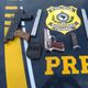 Imagem - PRF apreende armas e munições dentro de carro na BR 101 em Sooretama