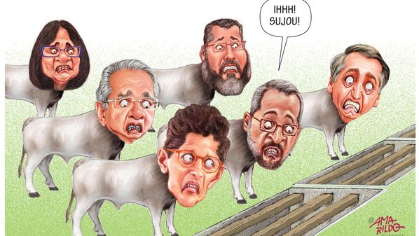 Confira a charge do Amarildo de 01/06/2020