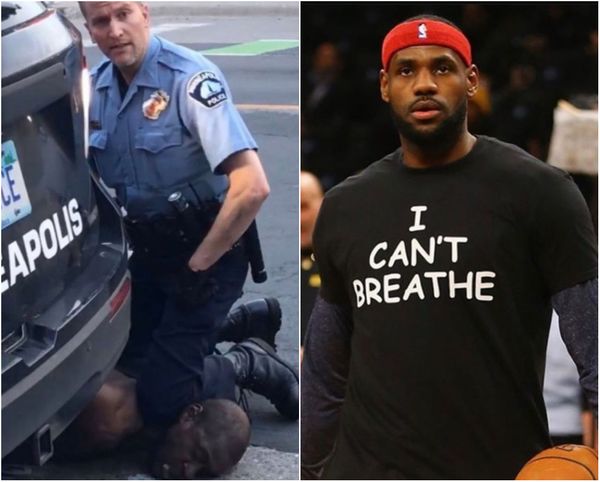Astro do basquete, LeBron James mostrou revolta com a morte de George Floyd, que morreu após abordagem violenta da polícia americana