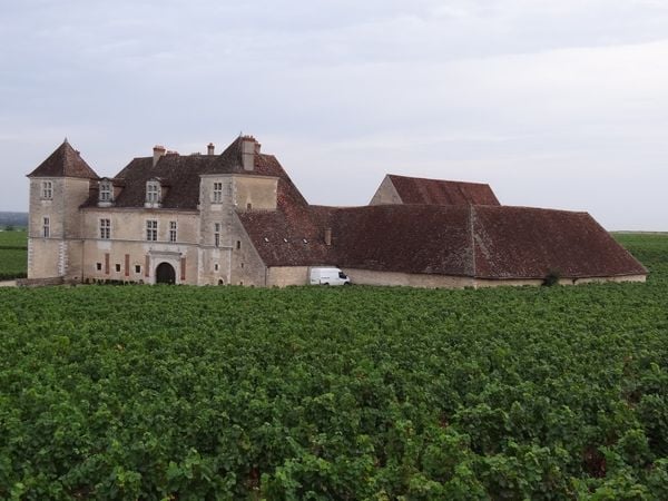 Château Clos  de Vougeot, na Borgonha