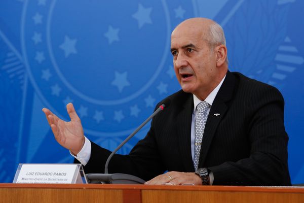  Ministro de Estado Chefe da Secretaria de Governo da Presidência da República, Luiz Eduardo Ramos