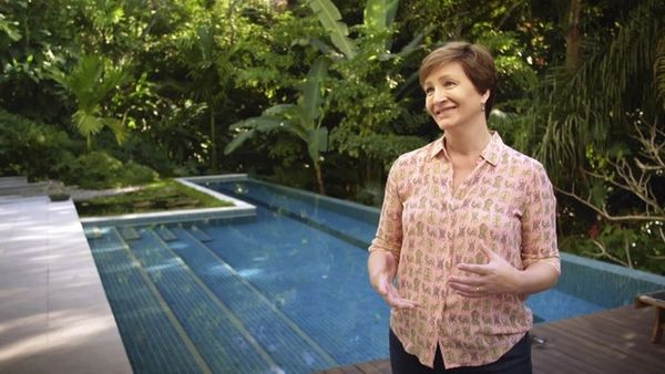 A jornalista Sônia Bridi apresenta sua casa sustentável, no Rio de Janeiro