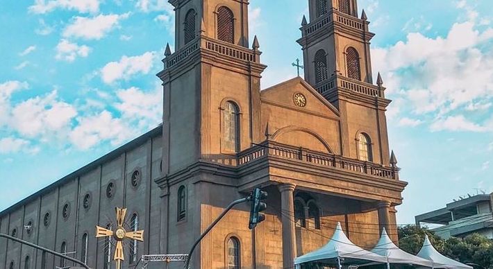 Devido a pandemia do novo coronavírus, a Festa de Corpus Christi deste ano foi adaptada seguindo as recomendações das autoridades em saúde