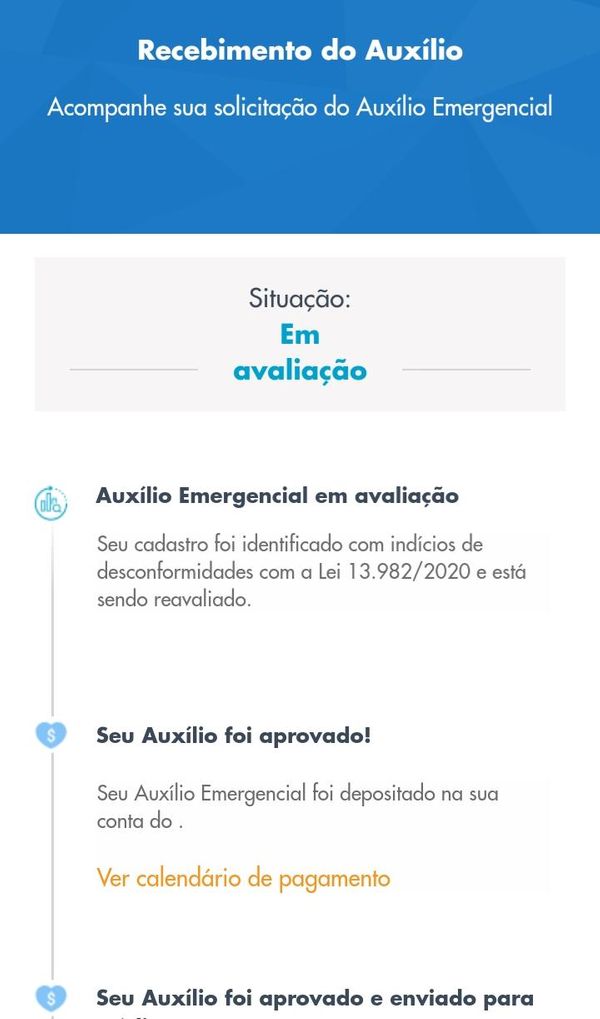 Auxilio emergencial foi pago a Luciano Hang