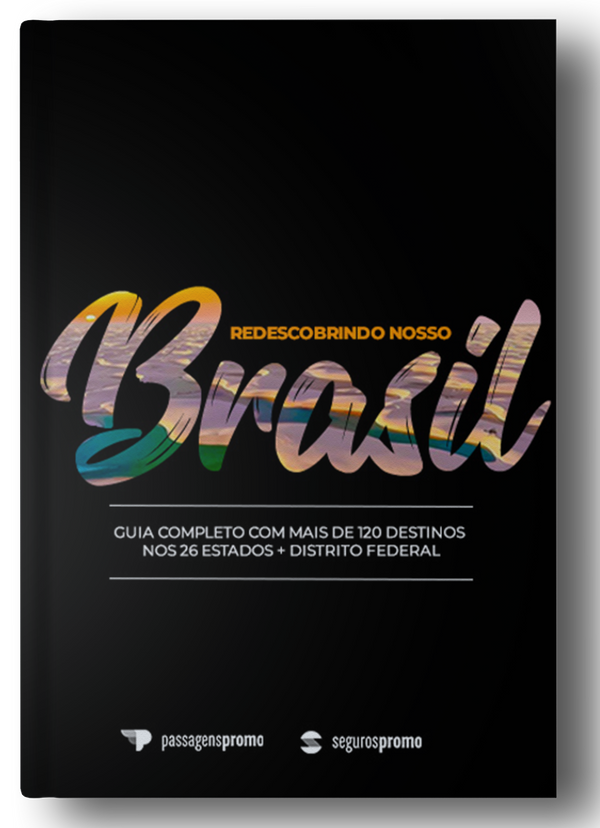 Capa do ebook do projeto Redescobrindo Nosso Brasil: um guia de viagem