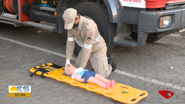 Corpo de Bombeiros orienta os primeiros socorros em crianças vítimas de afogamento