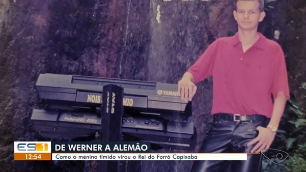 O cantor Alemão do Forró