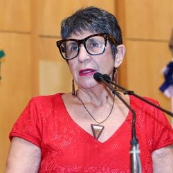 Deputada estadual concorre de forma compartilhada à presidência do partido no Espírito Santo com João Coser e machucou o braço ao tentar separar confusão em evento
