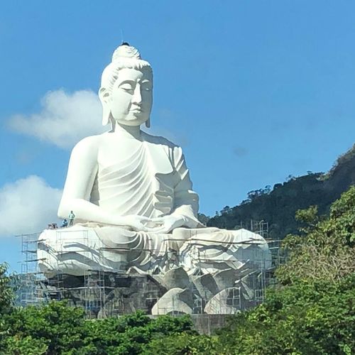 Pandemia do coronavírus atrasa construção do Buda Gigante em Ibiraçu