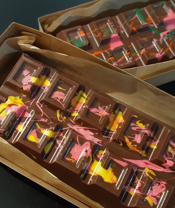 Barras recheadas da Soiô Doces, por Fernanda Altoé