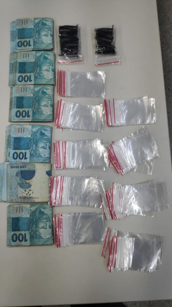 Suspeito fazia entrega à domicilio de cocaína no bairro Bela Vista, em Guarapari