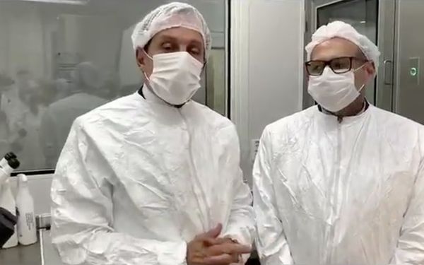 João Doria e Dimas Covas anunciam testes de vacinas em São Paulo
