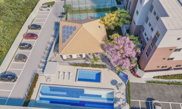 Projeto do condomínio-clube Vista do Balneário