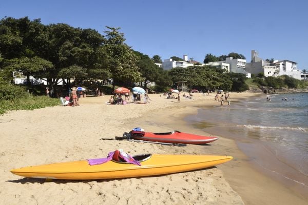 Movimento de pessoas durante a pandemia de Coronavírus na Praia da Esquerda, Vitória por Carlos Alberto Silva