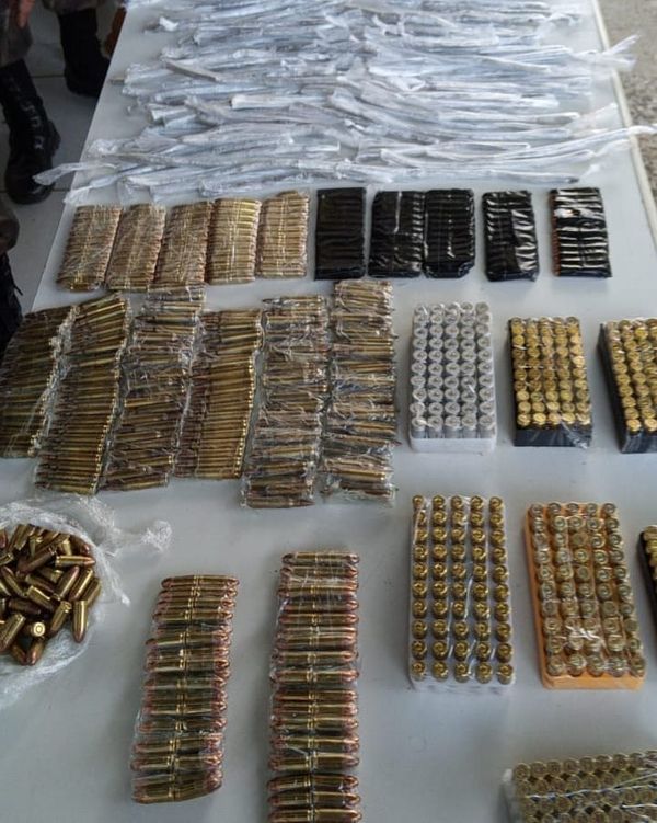 Operação da PM com cães apreende drogas e mais de 750 munições no Morro da Garrafa