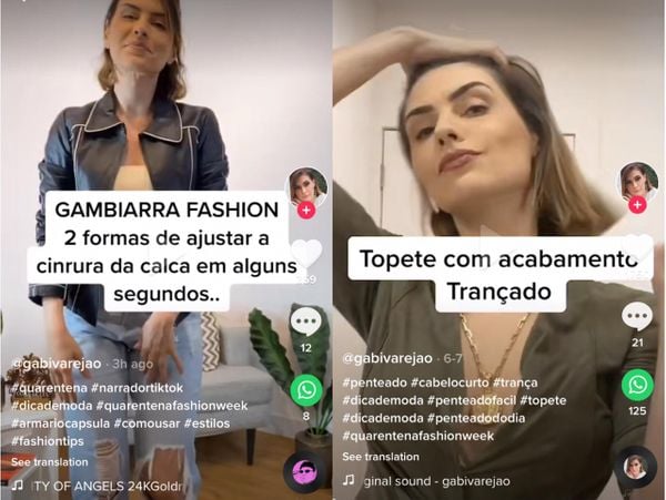 Gabriela Varejão no TikTok