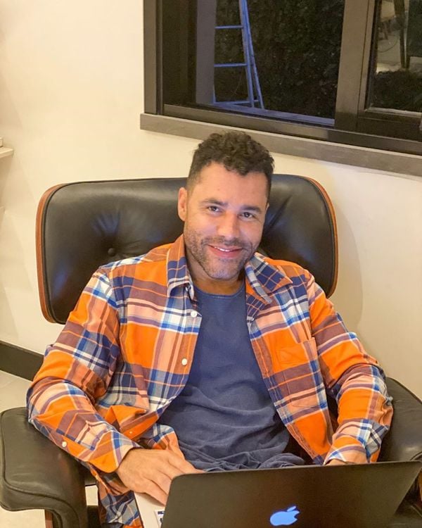 O ator Rodrigo Sant'Anna