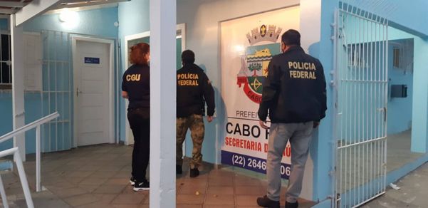 Polícia Federal cumpriu mandados na Secretaria Municipal de Cabo Frio
