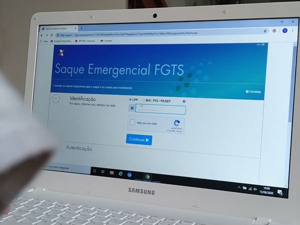 Trabalhadores podem ver as informações no site do Saque Emergencial do FGTS