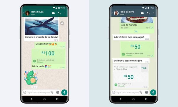 WhatsApp vai permitir pagamento e transferência de recursos pelo app