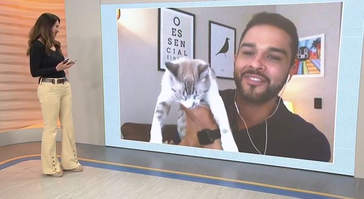 Eles estão surpreendendo telespectadores e o público das lives ao redor do mundo. E aqui no Estado não é diferente, o gato de Philipe Lemos, por exemplo, fez sucesso no ESTV