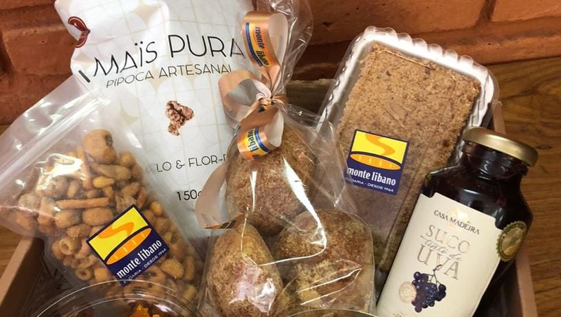 Box junino Sabor da Roça na padaria Monte Líbano