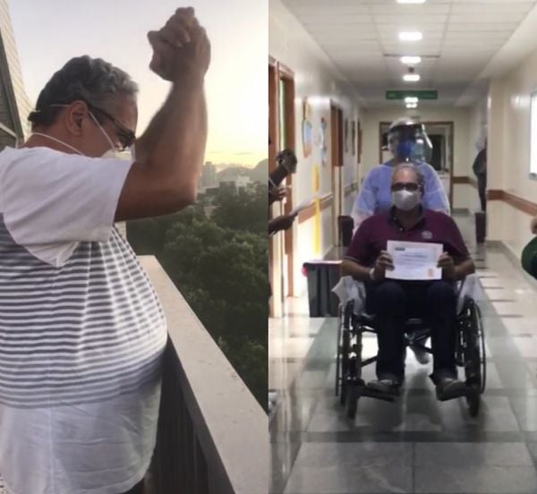 O médico intensivista Luiz Virgilio Nespoli se recuperou do coronavírus após 10 dias internado