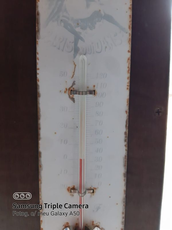 Termômetro registrou 0 °C em Aracê, no interior de Domingos Martins 