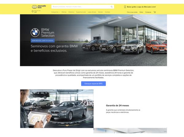 BMW Group Brasil investiu na venda de seminovos pela internet