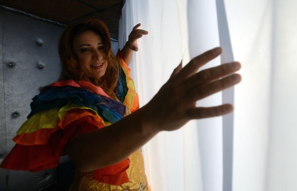 A drag queen Chica Chiclete em foto de 2013
