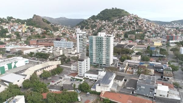 Vista do bairro Santa Lúcia em Vitória