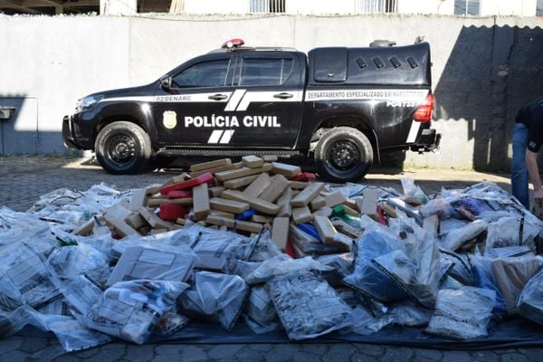 Mais de uma tonelada de drogas foram encaminhadas para incineração nesta sexta-feira (26)