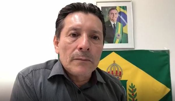 O deputado estadual Capitão Assumção fez live sobre reportagem de A Gazeta