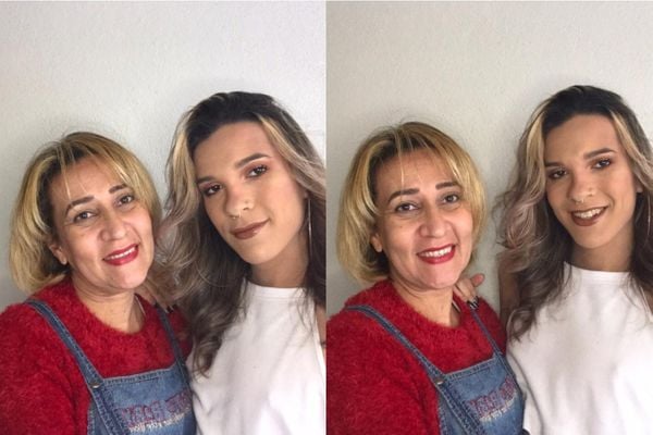 Patrícia e Rafaela Sguerçoni; mãe e filha