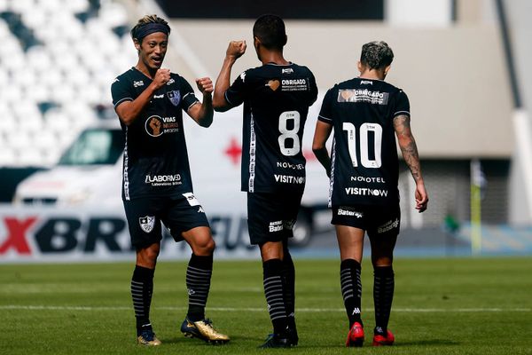 Botafogo goleou o Cabofriense na primeira partida após mais de três meses depois da paralisação por conta da pandemia