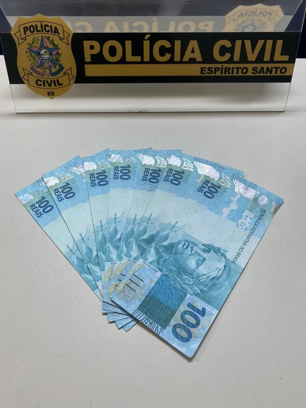 Polícia prende em Cariacica suspeito de vender dinheiro falso pela internet